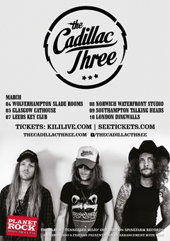 The Cadillac Three UK Tour 2015